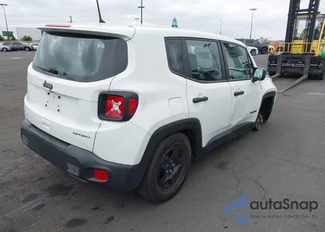 2020 Jeep Renegade Sport Fwd z USA, uszkodzony, nr VIN ZACNJAAB0LPL20312